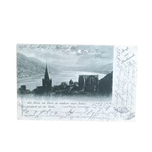 Postkarte bacharach - postkarte,