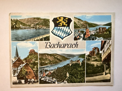 Bacharach historische foto - historische,