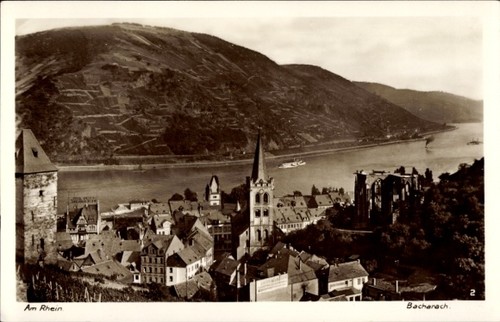 Bacharach rhein - ak, am