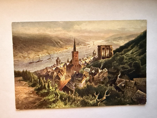 Bacharach historische foto - historische,