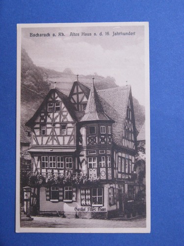 Bacharach rhein altes - bacharach, ,altes