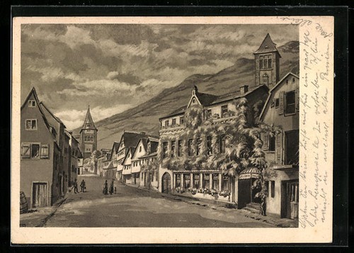 Künstler bacharach rh - bacharach, /rh