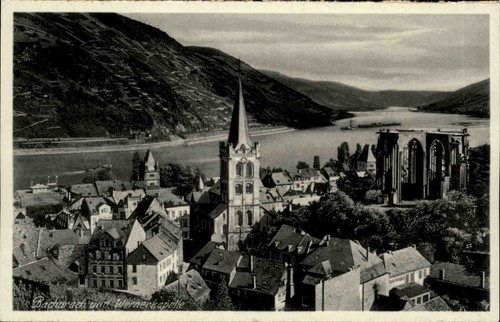 Bacharach rhein 1930 - bacharach, ~1930
