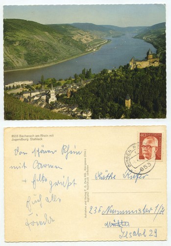 19020 bacharach rhein - bacharach, mit