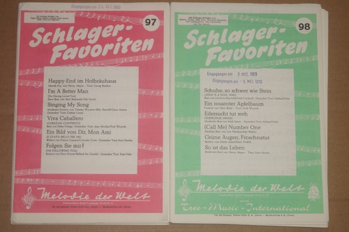 Schlager favoriten 98 - 97, &