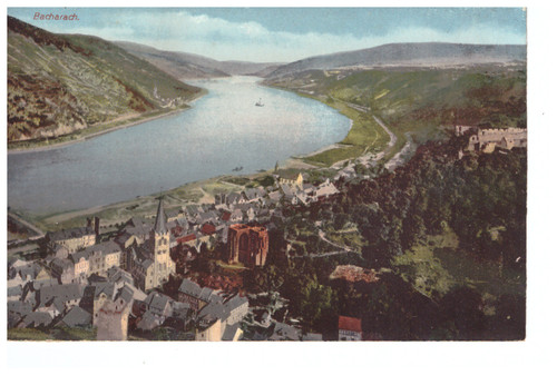 Alte bacharach panorama - alte,