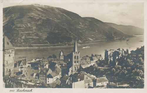 Bacharach gesamtansicht gl1931 - bacharach,
