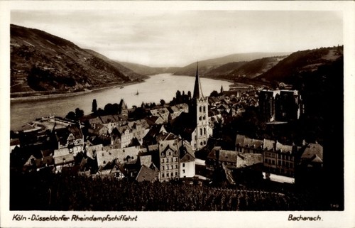 Bacharach rhein - ak,
