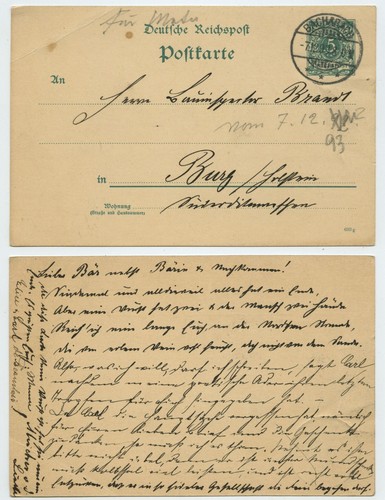 118282 ganzsache 30 - p, (693