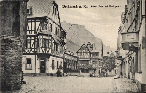 Bacharach rhein altes - bacharach, am