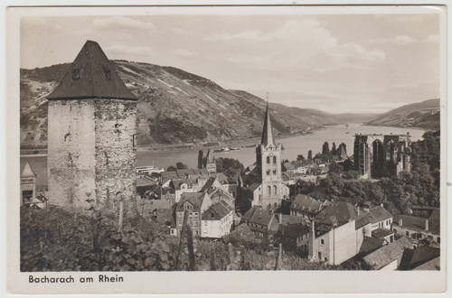 Bacharach rhein - rhein,