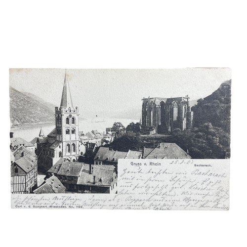 Postkarte bacharach - ak,