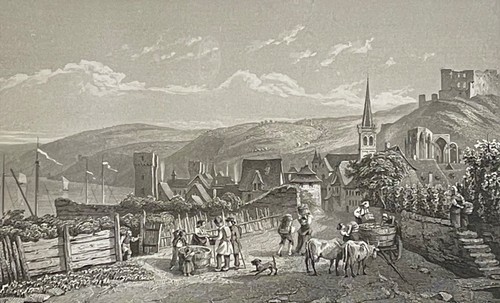 Ansicht von bacharach - bacharach, rhein