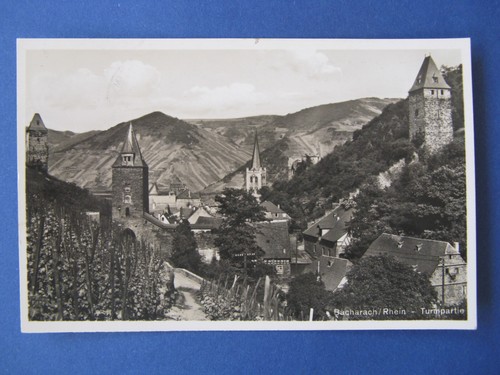 Bacharach rhein - ak, /