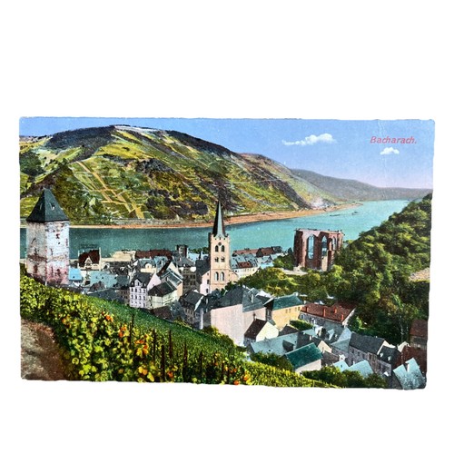 Postkarte bacharach - postkarte, ak