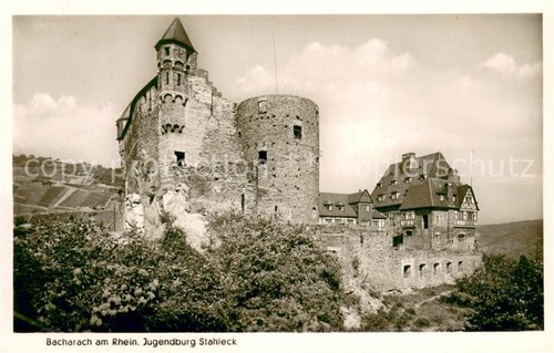 Bacharach rhein jugendburg - rhein,