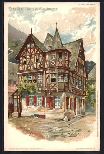 Künstler schmohl - künstler-ak, p.schmohl