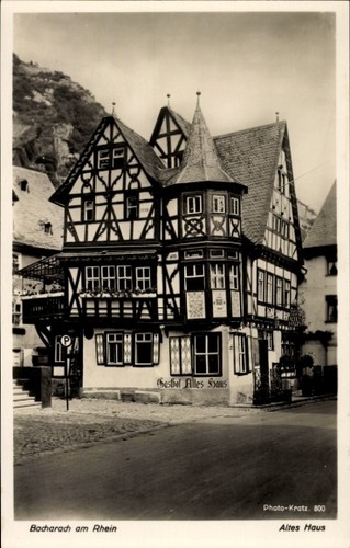 Bacharach rhein gasthof - ak, am