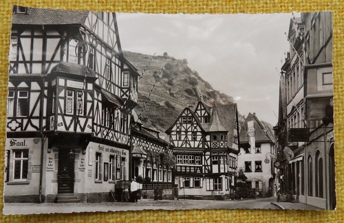 Ansichtskarte bacharach rhein - ansichtskarte, bacharach/rhein