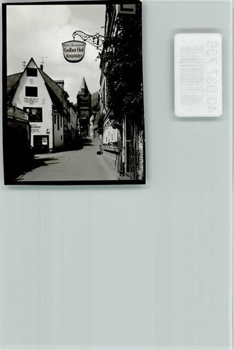 55422 w6533 bacharach foto - bacharach,