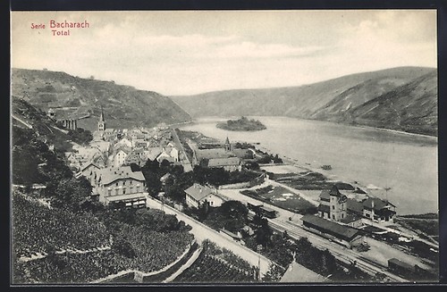 Bacharach totalansicht mit - totalansicht,