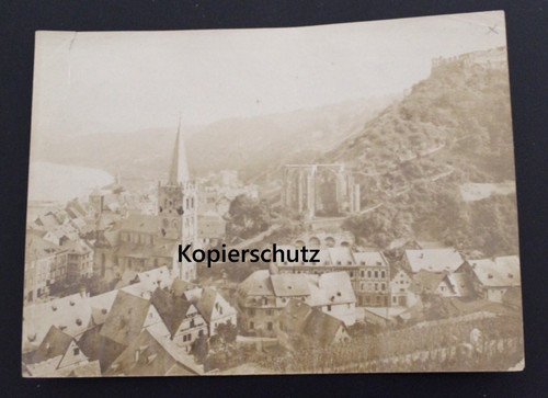 Foto stadt bacharach 1891 - foto,
