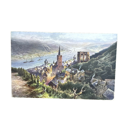 Postkarte bacharach - postkarte, ak