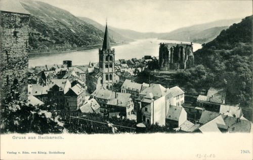 Bacharach rhein - am,