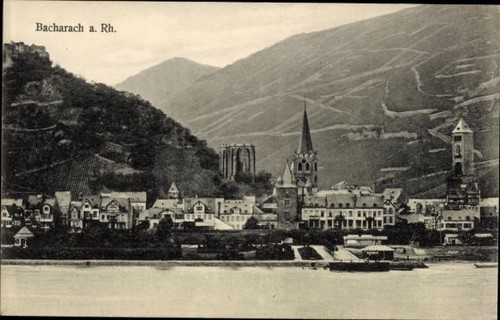 Bacharach rhein - ak,