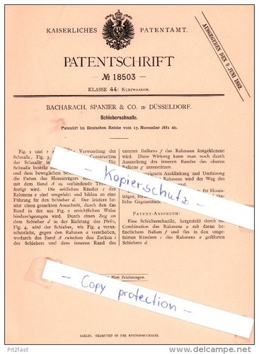Original patent bacharach - original,