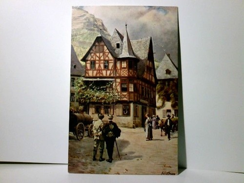 Bacharach rhein alte - am,