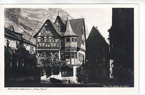 Bacharach gasthaus altes - bacharach,, "altes