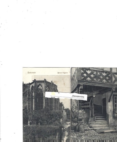 Bacharach 1910 posthof - 2, ak