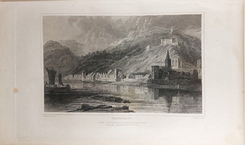 Original stahlstich 1832 - um,