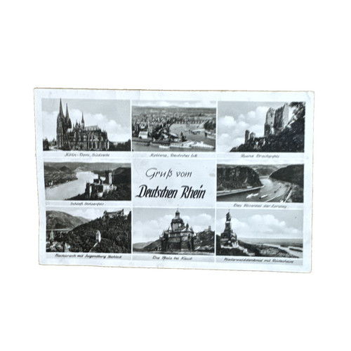 Postkarte köln drachenfels - köln,