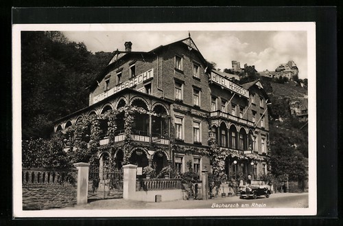 Bacharach rhein ansicht - bacharach, am