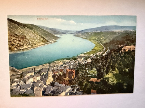 Bacharach historische foto - bacharach,