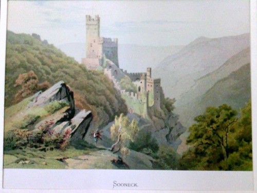 Ansicht bei bingen bacharach - ansicht, bingen/