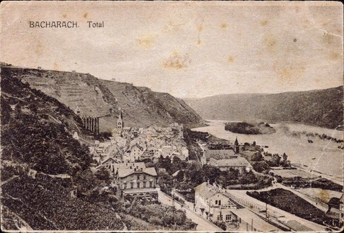 Ansichtskarte bacharach - dr,