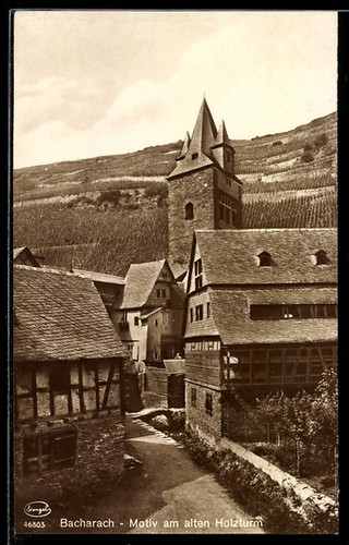 Bacharach motiv alten - motiv,