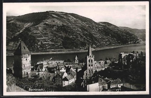 Bacharach teilansicht - bacharach,