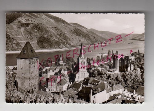 Bacharach rhein stadt mit - am,