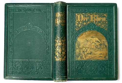 Rhein 1875 stahlstiche - 36,