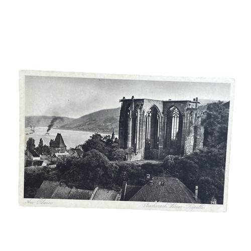 Postkarte bacharach werner - ak,