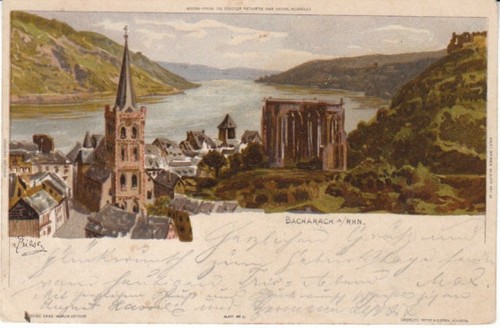 Bacharach rhein gl1898 - bacharach,