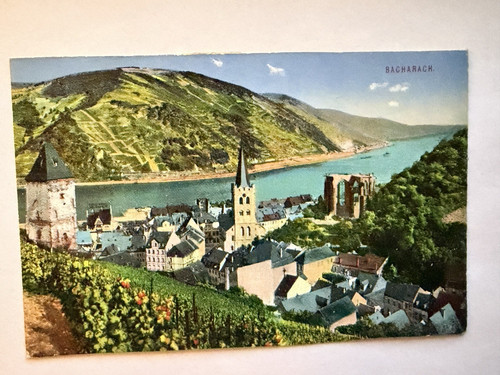 Bacharach historische foto - historische,