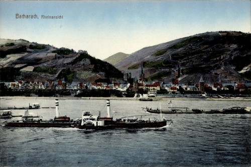 Bacharach rhein - am,
