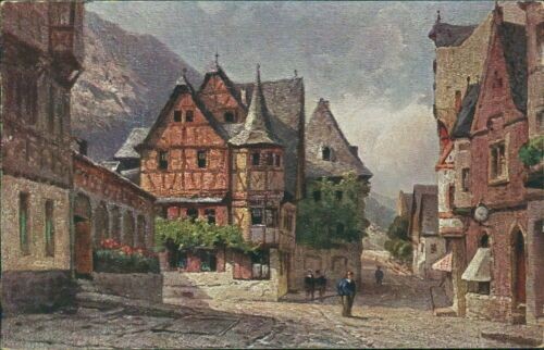 Ansichtskarte das alte haus - ansichtskarte,