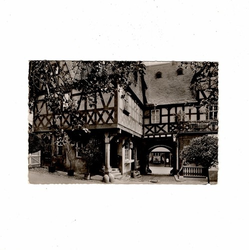 Ansichtskarte bacharach am - ansichtskarte,