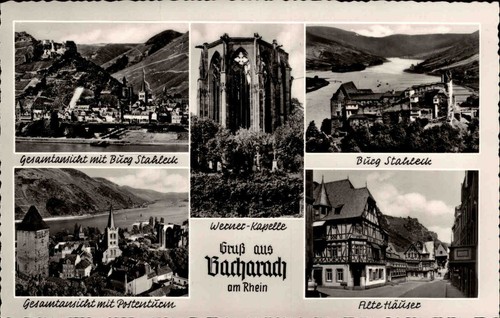 Bacharach rheinland pfalz - bacharach, rheinland-pfalz
